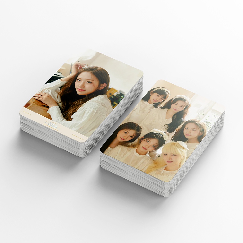 55pcs / set Kartu Pos LOMO Album Foto IVE 2022 ELEVEN