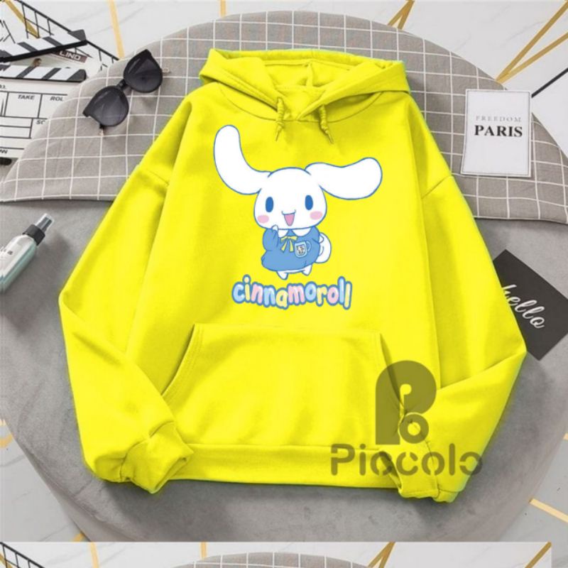 Jaket Hoodie Anak Perempuan Motif Cinnamoroll