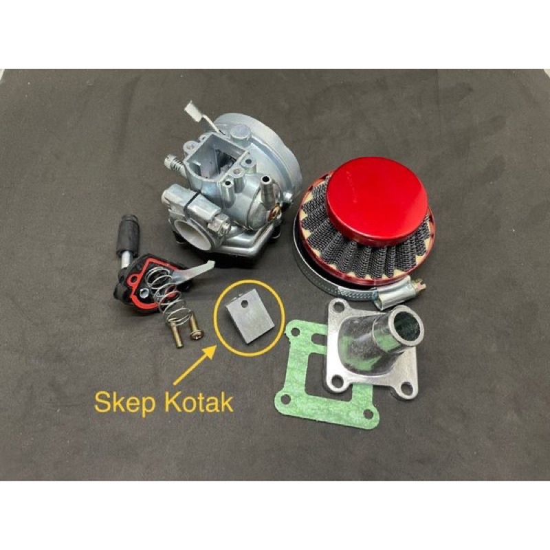 Karbulator Racing Skep Kotak 14mm Mini Gp - Mini Trail - Mini ATV 50cc-3