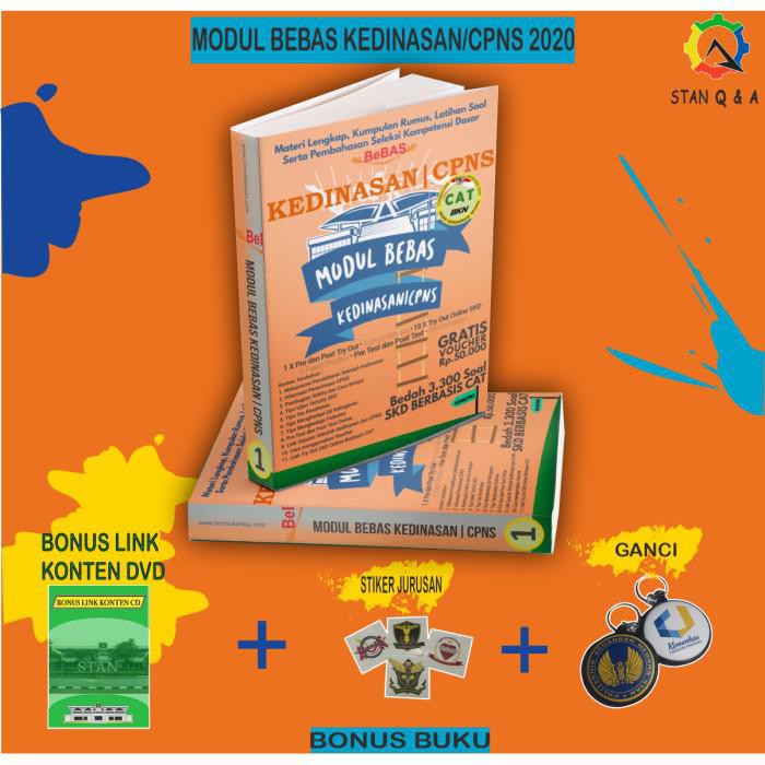 Buku Bimbingan Belajar / Buku Spmb Pkn Stan Modul Bebas Skd/Kedinasan/Cpns