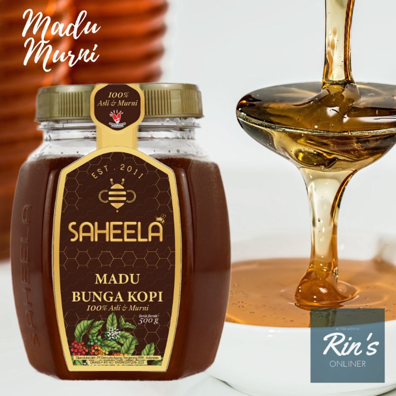 

Madu Murni Saheela 500gr Madu Bunga Kopi Original