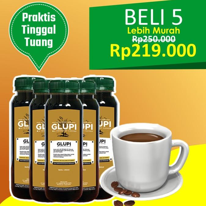 

[PAKET 5 BOTOL GLUPI] GULA AREN/BROWN SUGAR CAIR PALM SUGAR ORGANIC CD364512ZX