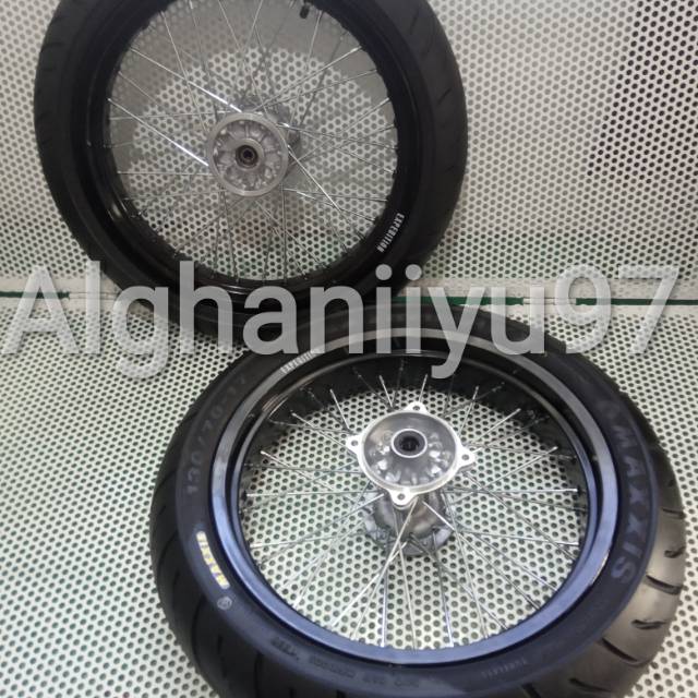 Whellset supermoto klx150 & dtracker 150