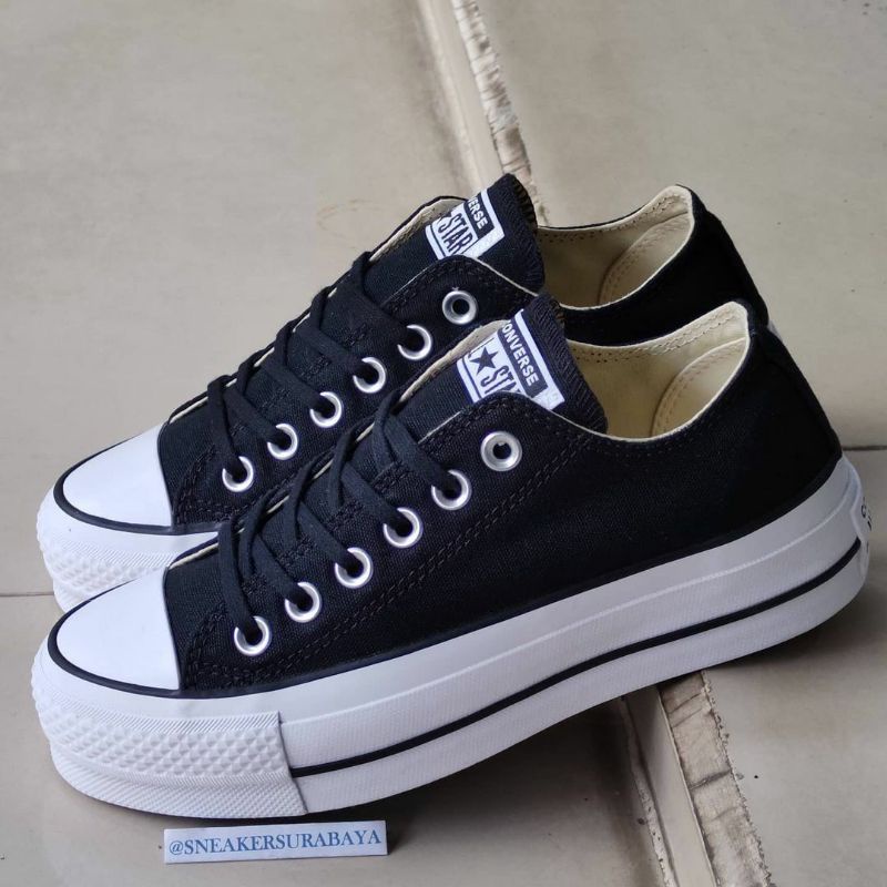 CONVERSE CTAS LIFT OX BLACK WHITE