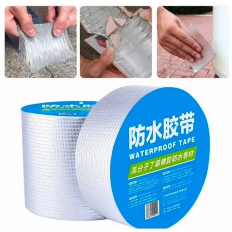 Lakban Anti Bocor Anti Air Aluminium Waterproof Tape