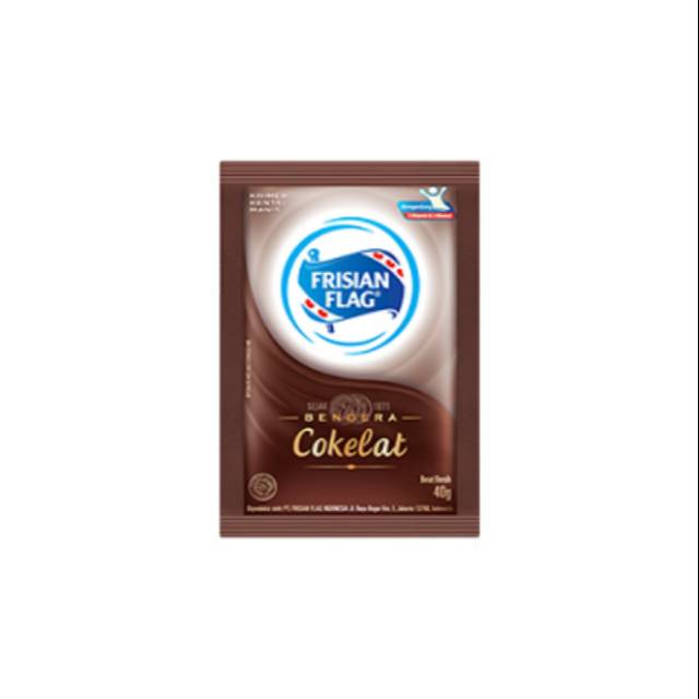 SKM Bendera Frisian Flag cokelat sachet