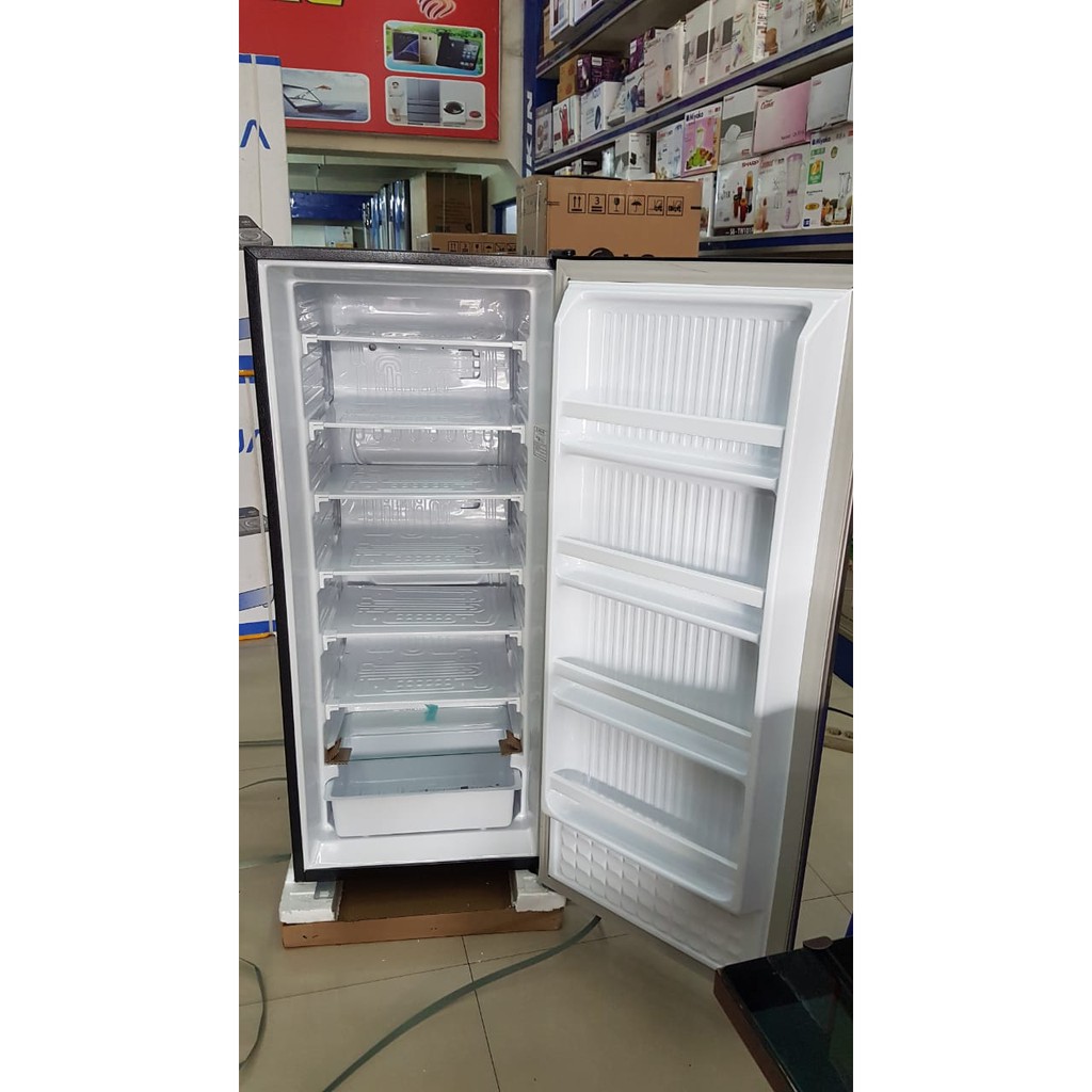 Sanken Freezer Sk S160 Sks 160 6 Rak Freeser Es Batu Asi Dll Indonesia