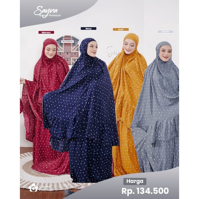 MUKENA SAYNA BY GHINA FASHION