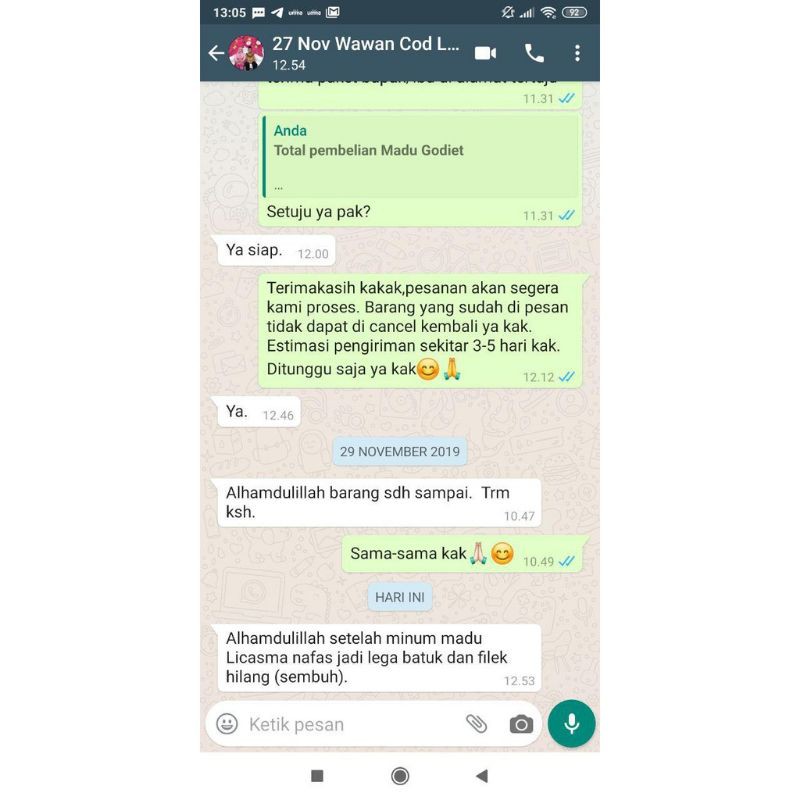 LICASMA MADU HERBAL Obat ASMA | Sesak Nafas, TBC, Batuk Beradahak dan Paru Paru-3