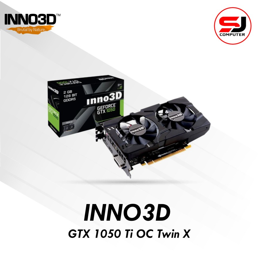 Inno3D GTX 1050 Ti 4GB OC Twin X - OC Edition