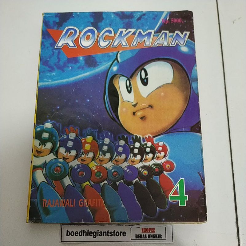 Komik rockman 4, kolpri