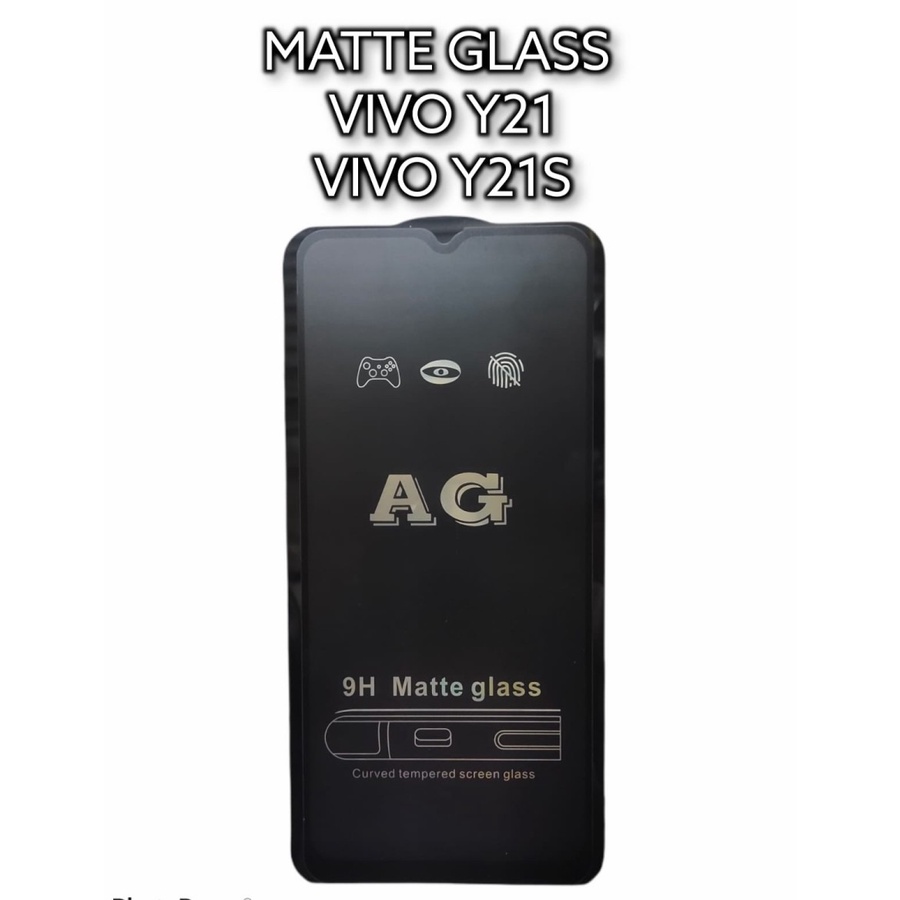 Vivo Y21 2021 Y21T Y21S Y33S Tempered Glass Full Layar Bening Anti Blue 10D Anti Spy Full Anti Glare