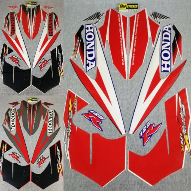 BISA COD (TERLENGKAP) -Striping Motor Variasi Honda Supra X 125R 2005