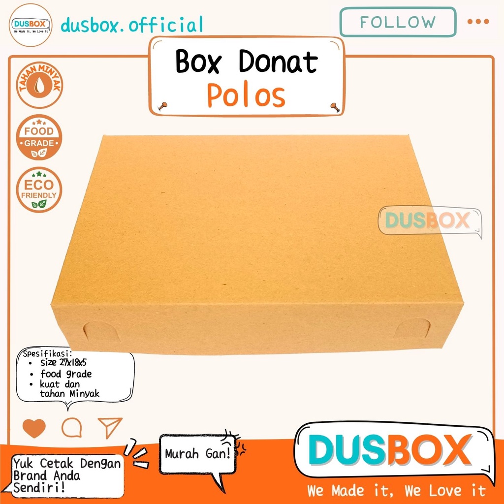 

Box Donat, Dus donat, Kotak Donat, Kemasan Donat, Tempat donat, box donat besar, custom box donat