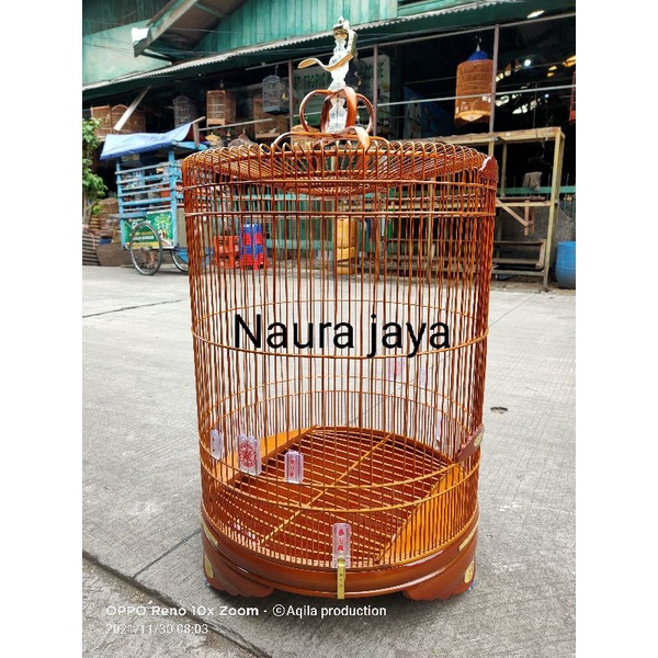 Kandang Murai BnR PVC Natural Logo Terbaru No 2