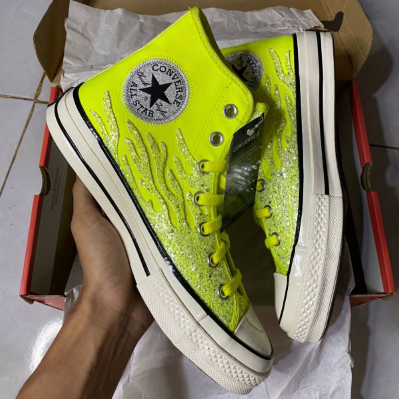 Converse 70s High Flame Venom Green ORIGINAL PT.MAP