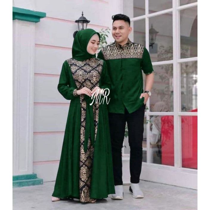 3 UKURAN L XL XXL PAKAIAN COUPLE PASANGAN CP IRWANSYAH BATIK MR ADA VIDEO REAL PICT