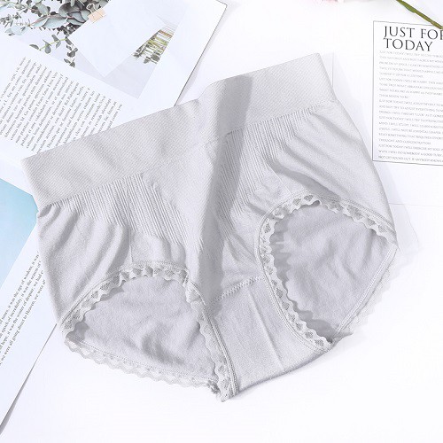 Celana Dalam Garis Panjang ZXY-05 Underwear Frill Design Renda Pants Import Short Wanita Seamless