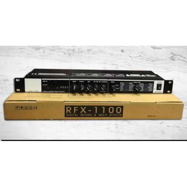 Efek Vokal ZOOM RFX-1100 DIGITAL REVERB & MULTI EFFECTS