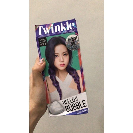 READY MISE EN SCENE hello bubble twinke blue