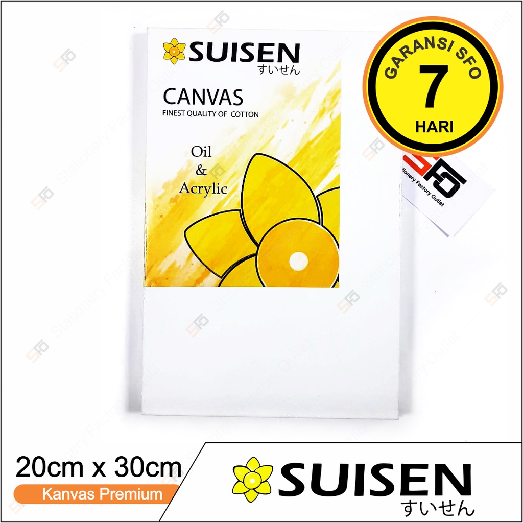 

Kanvas Lukis Premium 20 x 30 cm - Suisen