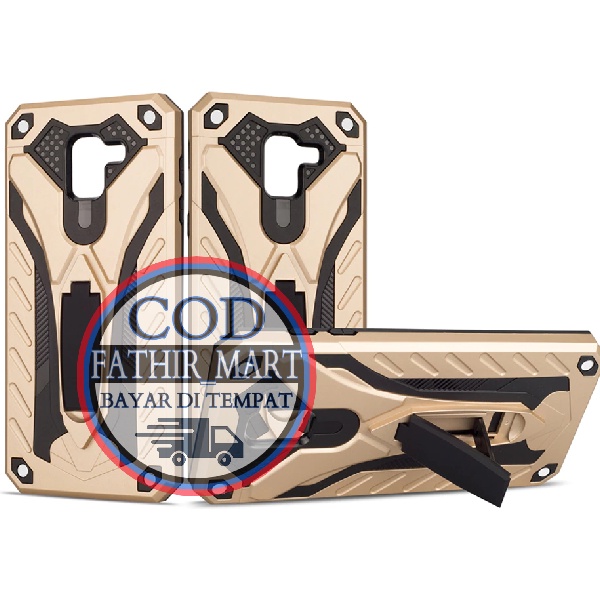 CASE SAMSUNG J6 PLUS CASING STANDING BACK KLIP HARD CASE ROBOT NEW COVER