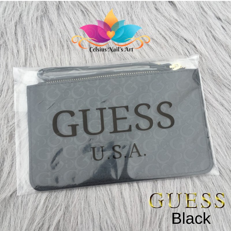 BELI 5 GRATIS 1 WRISTLET CLUTCH GUESS G LOGO AUTHENTIC QUALITY