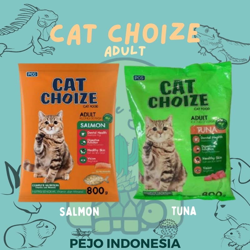 Cat Choize Adult 20 Kg Rasa Tuna / Salmon Makanan Kucing 1 Karung (isi 25pcs)