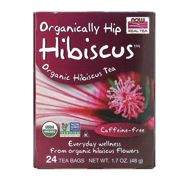 

Now Food Organic Hibiscus Tea Bag 24 Tea Bags