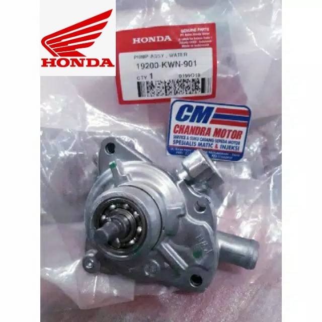 Waterpump / pump assy / pompa air radiator vario 125 lama - vario 125 new - vario 150 asli HGP HONDA