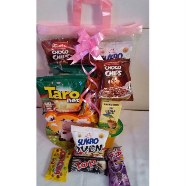 

Paket Snack 1 / Goodie Bag Ultah Plus Souvenir