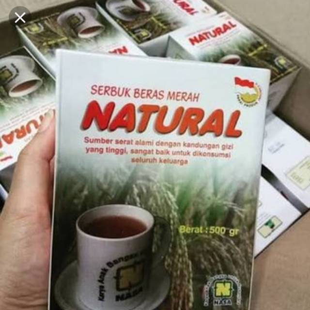 

Serbuk beras merah natural NASA 500 gram