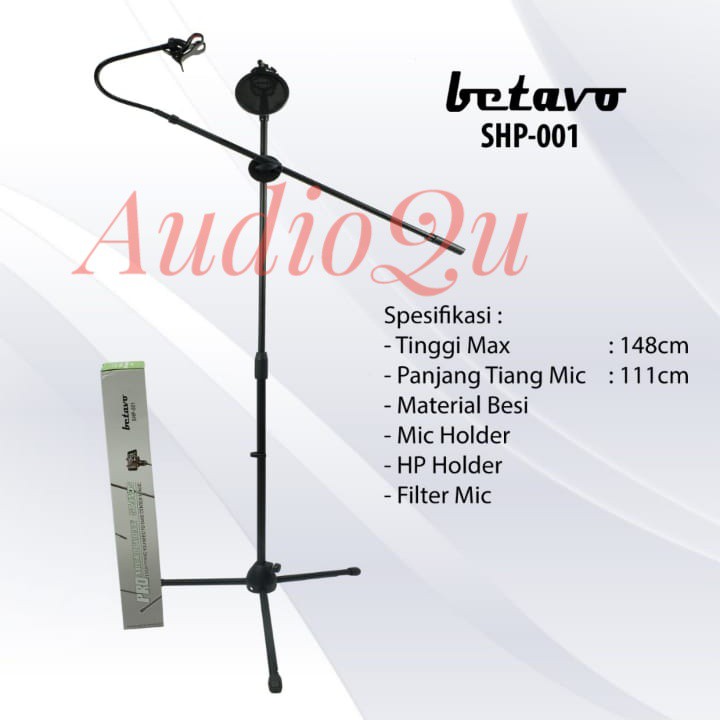 STAND MIC BETAVO SHP 001 STAND MICROPHONE HP BETAVO SHP001 HOLDER HP