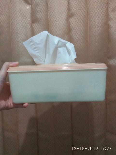 Kotak Tisu/ Wadah Tisu/ Tempat Tisu Plastik Golden Hen Tts-621