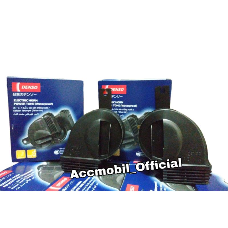 ✨ COD ✨ DENSO KLAKSON KEONG Waterproof Tahan Air Original Mobil Motor Universal