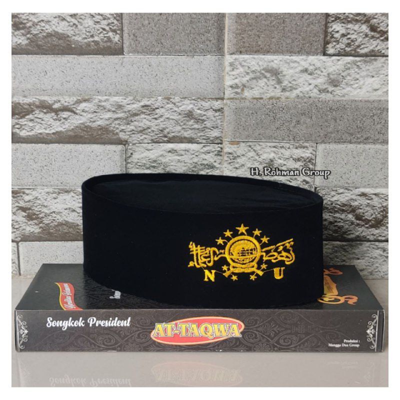 songkok nu nahdlatul ulama kopiah hitam logo nu peci hitam logo nu nahdlatul ulama peci nu nahdlatul