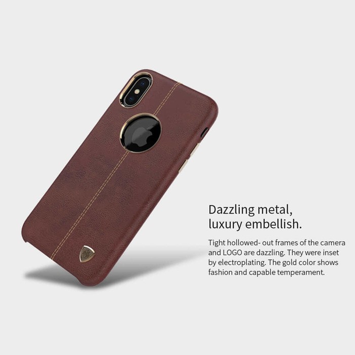 IPhone X NILLKIN ENGLON Back Soft Hard Leather Case