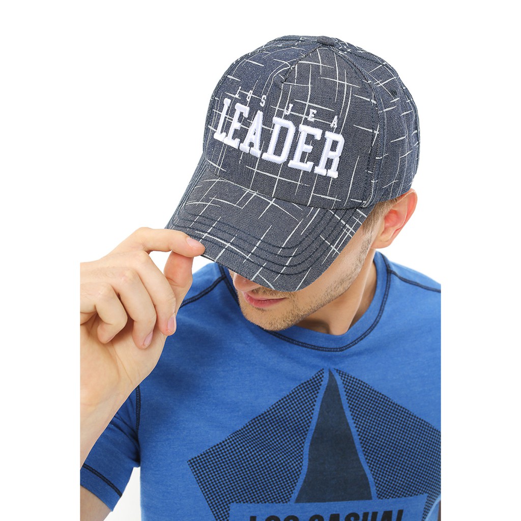 LGS Topi Original Fashion - Jeans Denim - Motif Bordir Abu