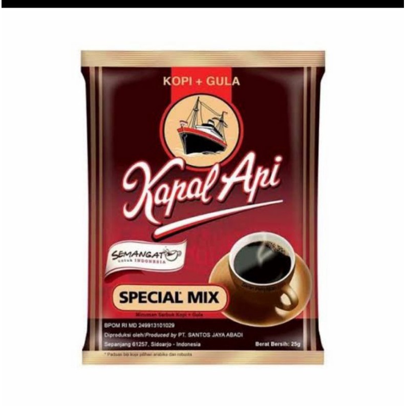 

Kapal api spesial mix renceng (10pcs x 24 g)