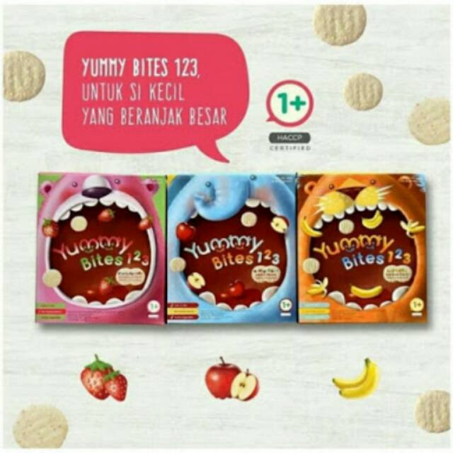 YUMMY BITES CRACKERS 123 / YUMMY BITES