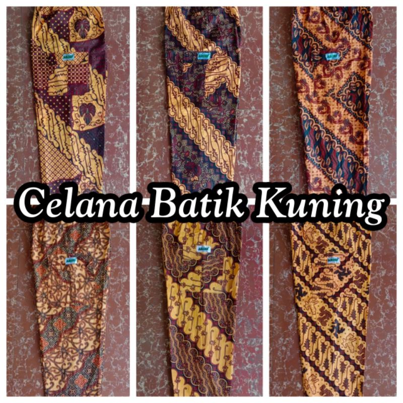 Celana Batik Panjang Ukuran Standar/Celana Boim/Celana Murah/Celana Betawi/Celana Batik Pekalongan/COD