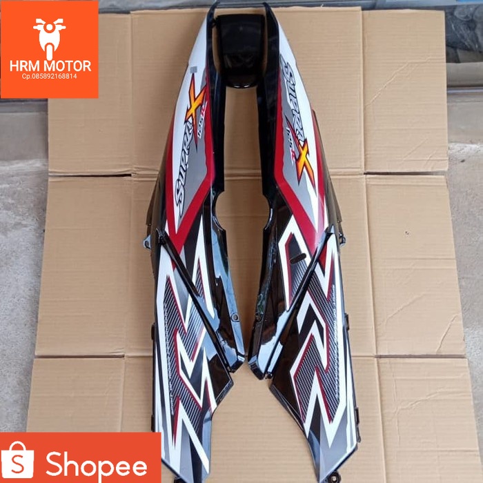 cover body blakang supra x 125 batman