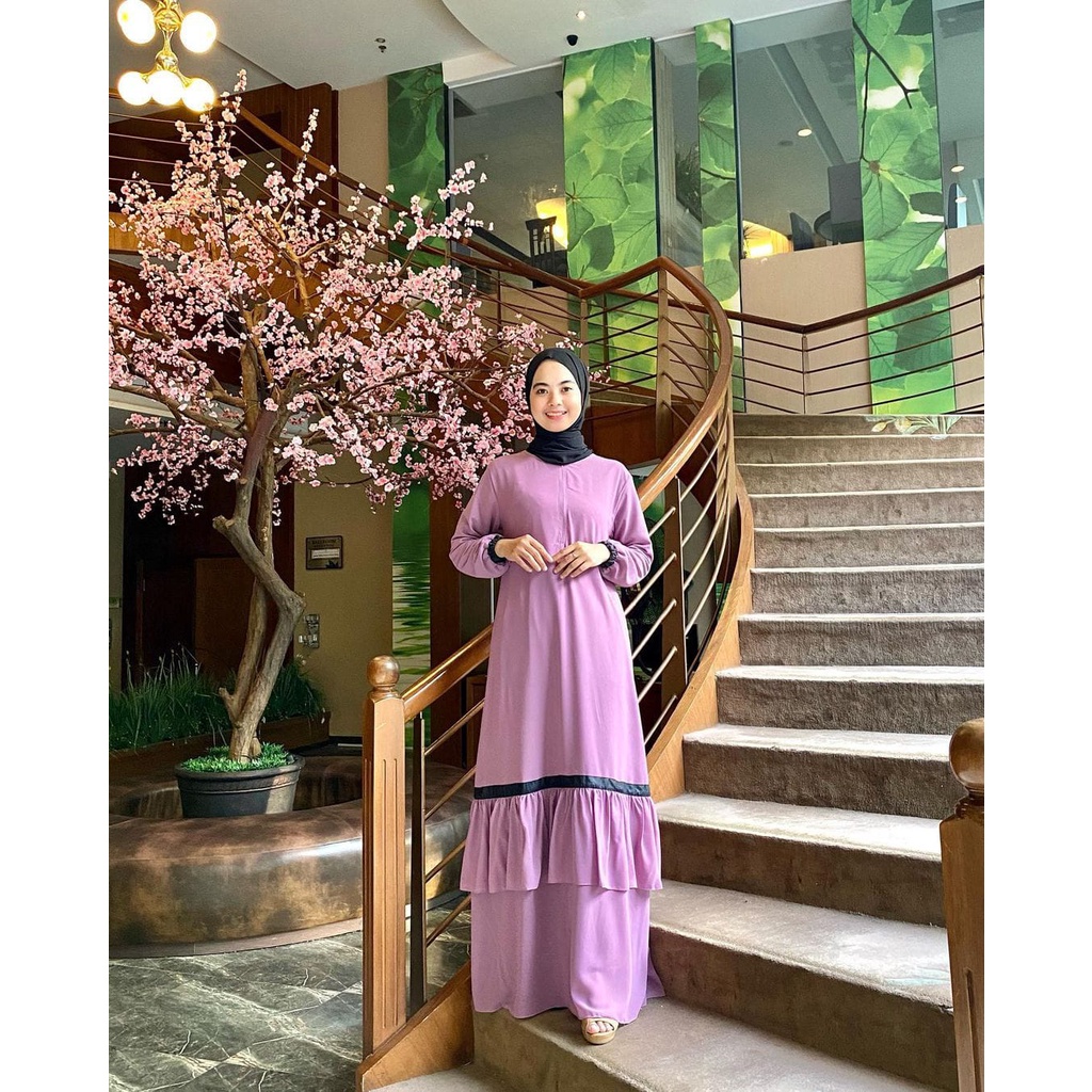 PB Prilly Busana - TALISA GAMIS MALAYSIA - DRESS MALAY CERUTY REMPEL - MAXYDRESS POLOS - GAMIS BUSUI