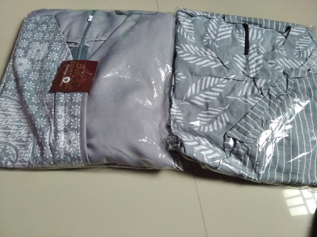 Batik Wanita Asj Sa Hrb026 Kenongo Kemeja Tosca Pendek