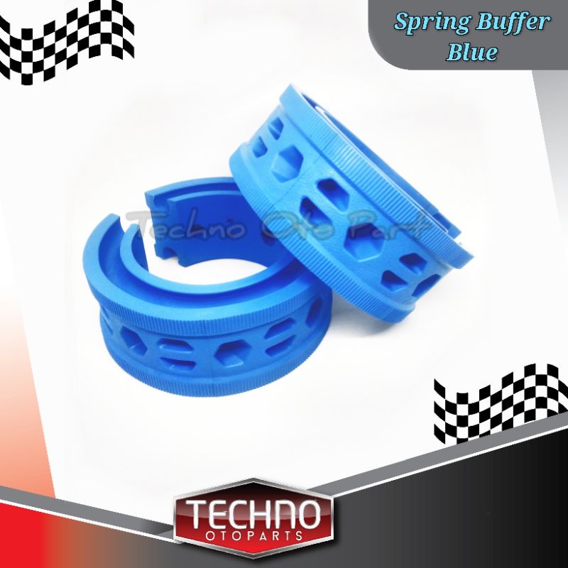 Spring Buffer Stabilizer Blue Daihatsu Terios / Rush Depan