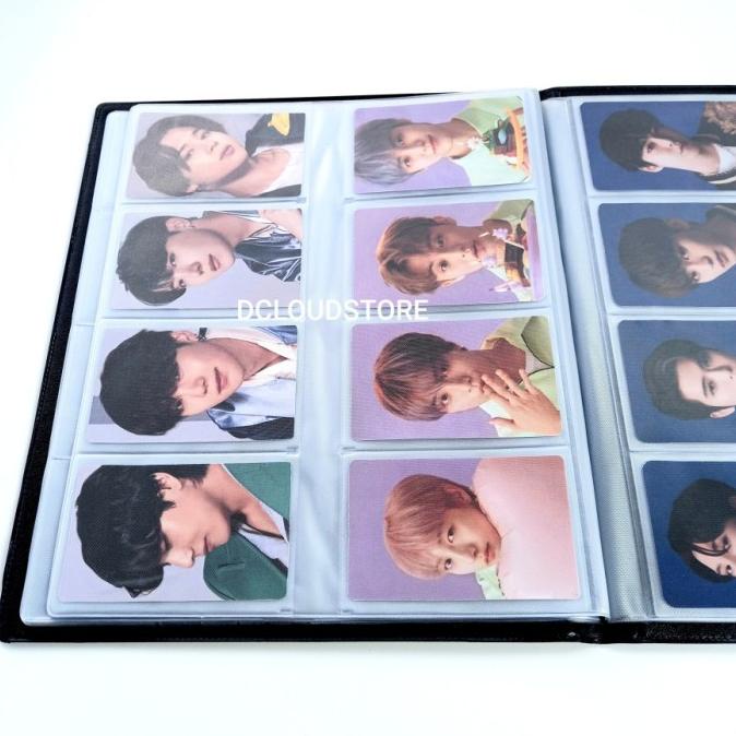 

READY COD Buku Binder PC Photocard KPOP Book Organizer Foto Poto Card Holder BTS PROMOKode 1095