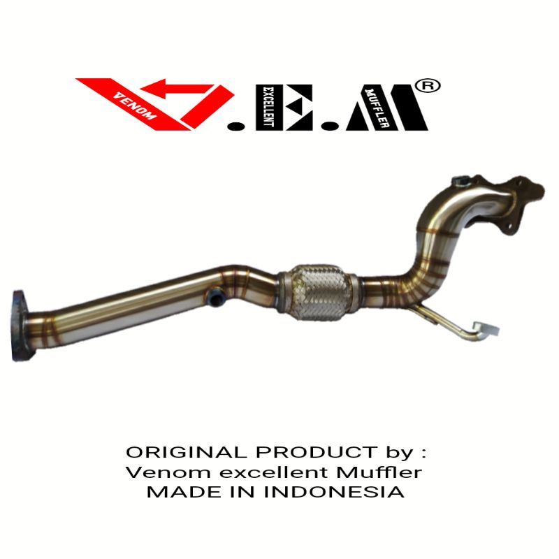 downpipe frontpipe Honda jazz gk 5