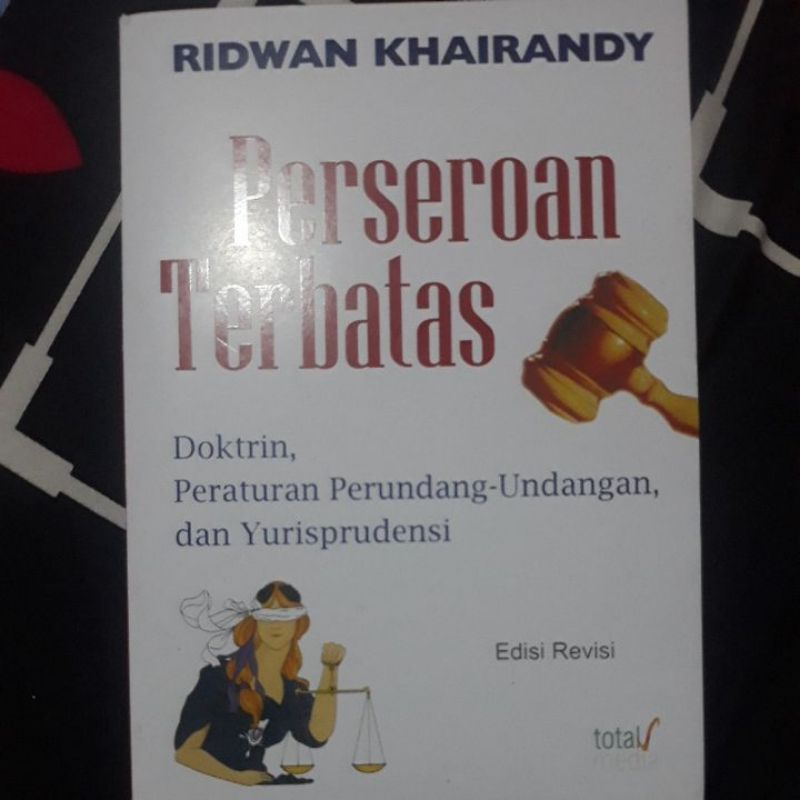 

Buku Perseroan Terbatas Ridwan Khairandy