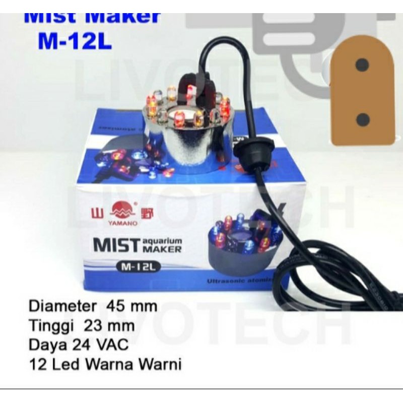 Yamano Mist Maker / Pembuat Kabut Aquarium