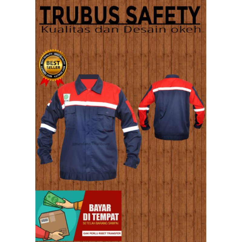 Baju Wearpack/ APD-safety-K3 proyek migas lengan panjang